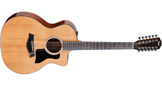 Taylor Guitars - 254ce Plus Grand Auditorium Rosewood/Spruce 12-String Acoustic/Electric Guitar with Gigbag