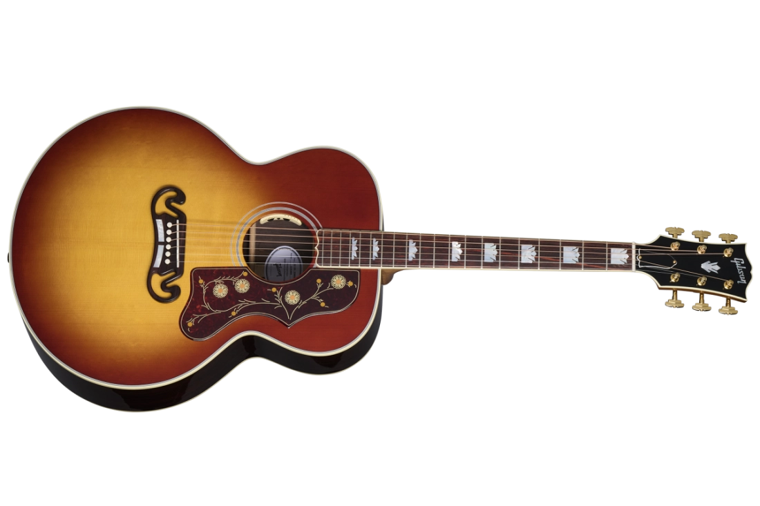 SJ-200 Standard Rosewood Jumbo Acoustic/Electric Guitar with Hardshell Case - Rosewood Burst