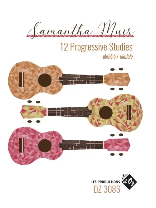 12 Progressive Studies for Ukulele - Muir - Ukulele - Book