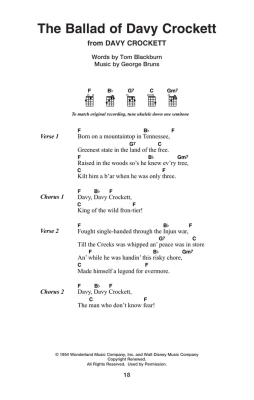 The Little Black Disney Songbook for Ukulele - Ukulele (Lyrics and Chords) - Book