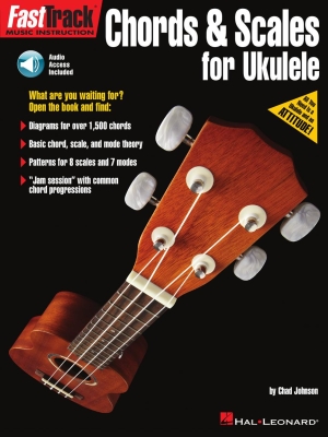 Hal Leonard - FastTrack: Chords & Scales for Ukulele Johnson Ukull頖 Livre avec fichiers audio en ligne