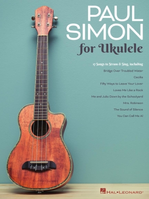Hal Leonard - PaulSimon for Ukulele: 17Songs to Strum & Sing Simon Ukull頖 Livre