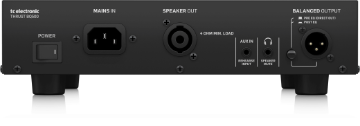 TC ELECTRONIC THRUST BQ500 スピーカーケーブル付 TC ELECTRONIC BQ500 ベースアンプヘッド｜FULL-TEN