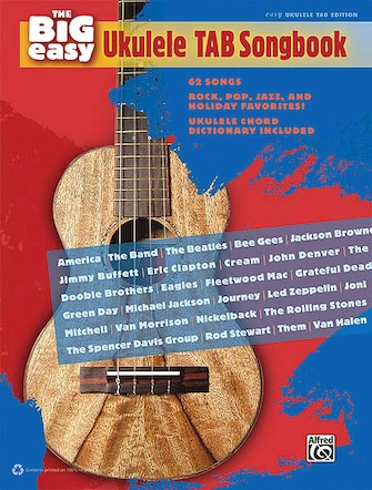 The Big Easy Ukulele TAB Songbook - Ukulele TAB - Book