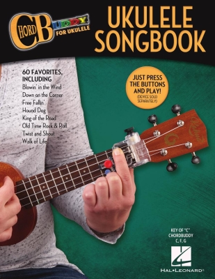 Hal Leonard - ChordBuddy Ukulele Songbook Ukull頖 Livre