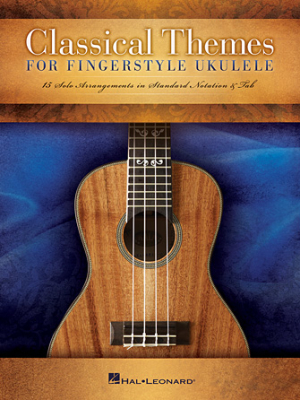 Classical Themes for Fingerstyle Ukulele - Ukulele TAB - Book