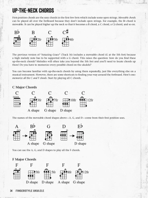 Fingerstyle Ukulele - Sokolow - Ukulele TAB - Book/Audio Online