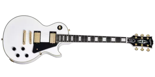 Epiphone - Les Paul Custom Electric Guitar with Hardshell Case - Alpine White Epiphone - Les Paul Custom Electric Guitar with Hardshell Case - Alpine White