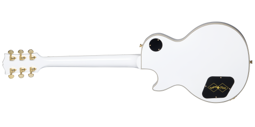 Les Paul Custom Electric Guitar with Hardshell Case - Alpine White