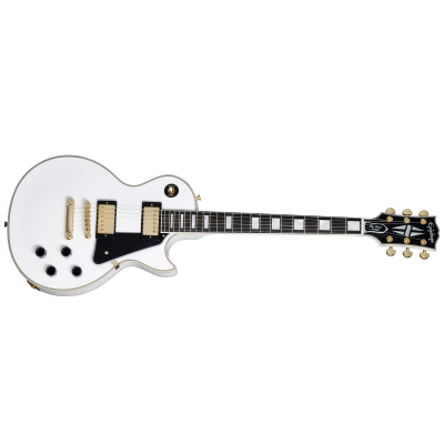 Epiphone - Les Paul Custom Electric Guitar with Case - Alpine White