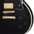 Les Paul Custom Electric Guitar with Hardshell Case - Ebony