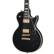 Les Paul Custom Electric Guitar with Hardshell Case - Ebony