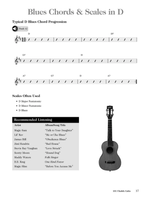 101 Ukulele Licks - Lil\' Rev - Ukulele TAB - Book/Audio Online