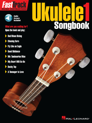 Hal Leonard - FastTrack Ukulele Songbook, Level 1 - Ukulele - Book/Audio Online