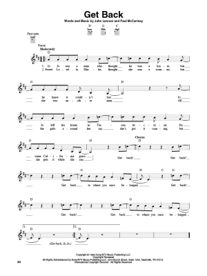 3-Chord Songs for Baritone Ukulele (G-C-D) - Baritone Ukulele - Book