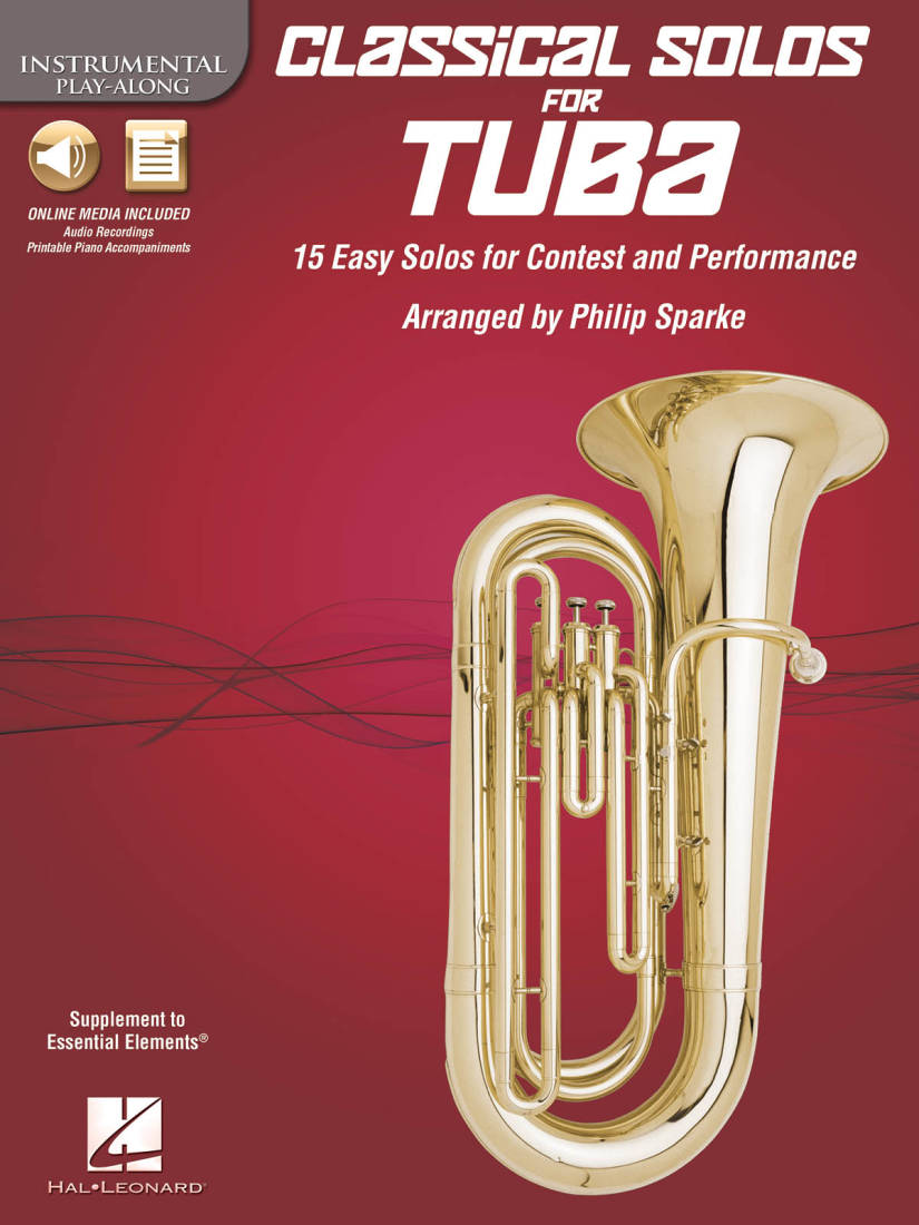 Classical Solos for Tuba: Instrumental Play-Along - Sparke - Book/Media Online