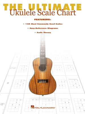 Hal Leonard - The Ultimate Ukulele Scale Chart (tableau ultime des gammes du ukull)