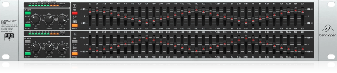 FBQ3102HD High-Definition 31-Band Stereo Graphic Equalizer