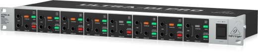 DI800 Professional Mains/Phantom Powered 8-Channel DI Box