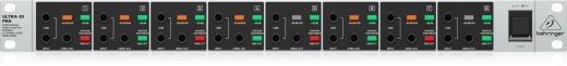 Behringer - DI800 Professional Mains/Phantom Powered 8-Channel DI Box