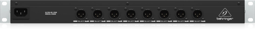 DI800 Professional Mains/Phantom Powered 8-Channel DI Box