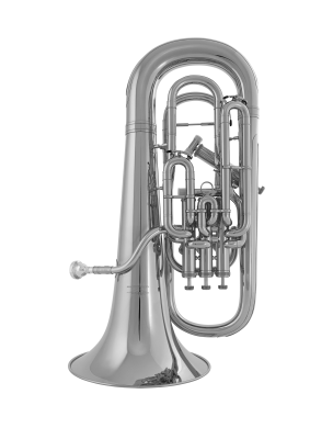 Eastman Winds - 4 Valve Compensating Euphonium, 11.5 Bell - Silver-Plated