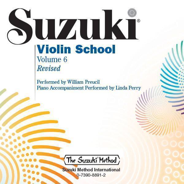 Suzuki Violin School CD, Volume 6 (Revised)