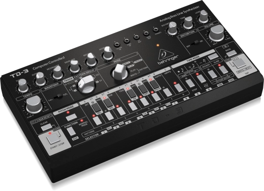 TD-3-BK Analog Bass Line Synthesizer - Black