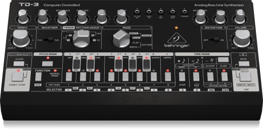 TD-3-BK Analog Bass Line Synthesizer - Black