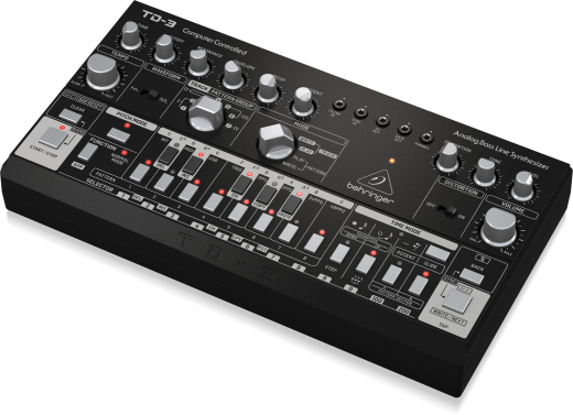 TD-3-BK Analog Bass Line Synthesizer - Black