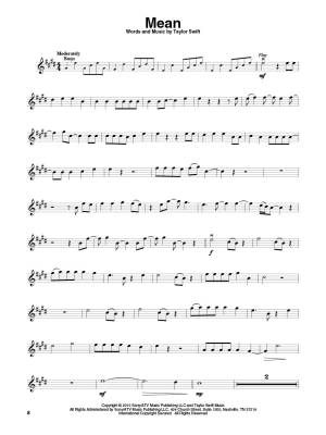 Taylor Swift Violin Play-Along Volume 37 - Book/Audio Online