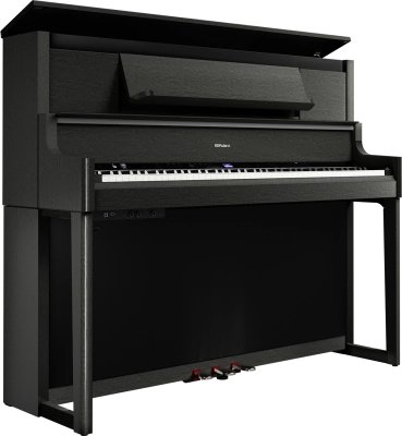 Roland - LX9 Digital Piano with Stand - Charcoal