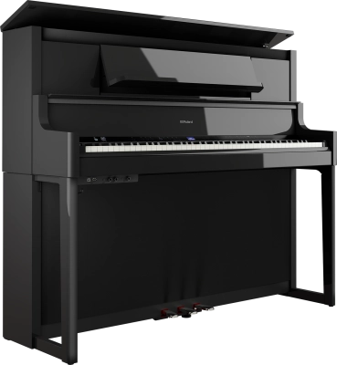 Roland - LX9 Digital Piano with Stand - Polished Ebony