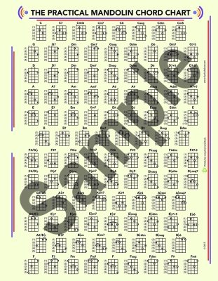 The Practical Mandolin Chord and Fretboard Chart