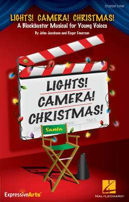 Hal Leonard - Lights! Camera! Christmas! (Musical) - Jacobson/Emerson - Singer Edition 5 Pak
