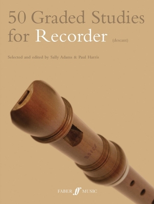 Faber Music - 50 Graded Recorder Studies Wedgwood Flte  bec Livre