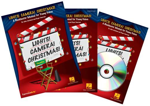 Hal Leonard - Lights! Camera! Christmas! (Musical) - Jacobson/Emerson - Performance Kit