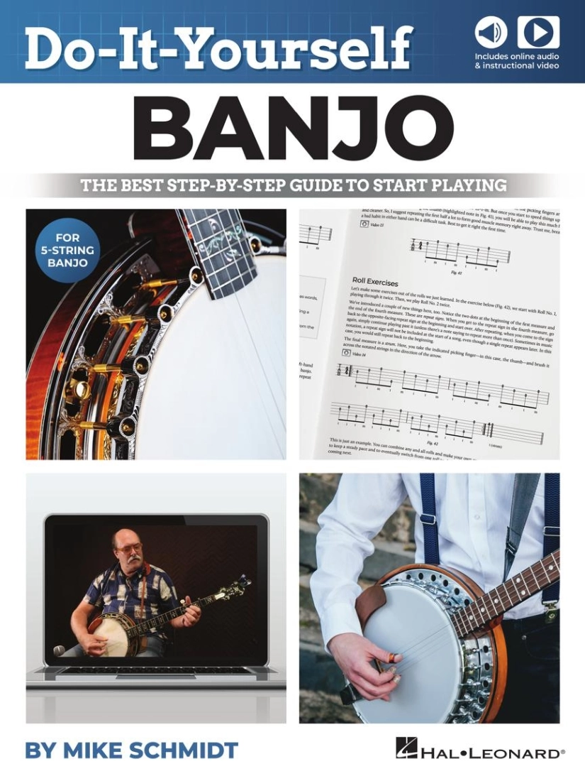 Do-It-Yourself Banjo - Schmidt - Banjo TAB - Book/Media Online