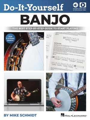 Hal Leonard - Do-It-Yourself Banjo Schmidt Banjo (tablatures) Livre avec fichiers en ligne
