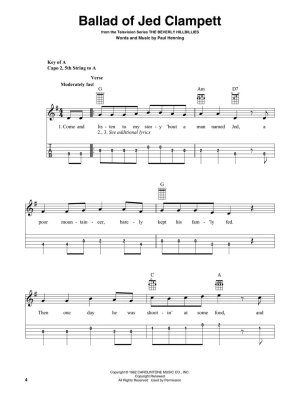 Simple Songs for Banjo - Sokolow - Banjo TAB - Book