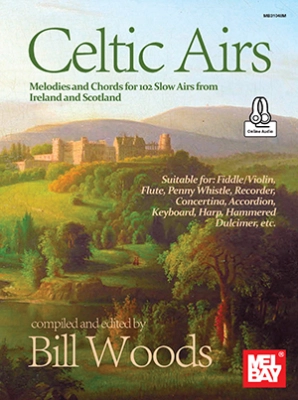Mel Bay - Celtic Airs Bois Instruments en ut Livre avec fichiers audio en ligne