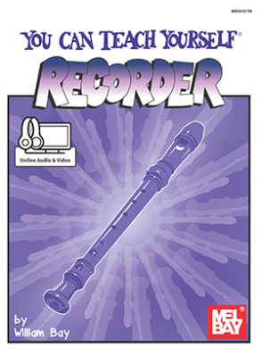 Mel Bay - You Can Teach Yourself Recorder - Bay/Buerk - Recorder - Book/Media Online