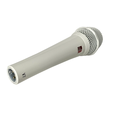 V7 Handheld Dynamic Vocal Microphone - White