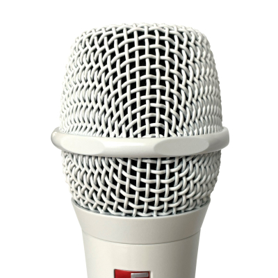 V7 Handheld Dynamic Vocal Microphone - White