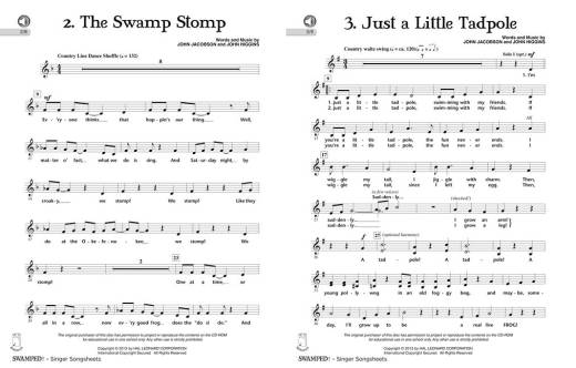 Swamped! (Musical) - Jacobson/Higgins - Teacher Edition/Singer CD-ROM