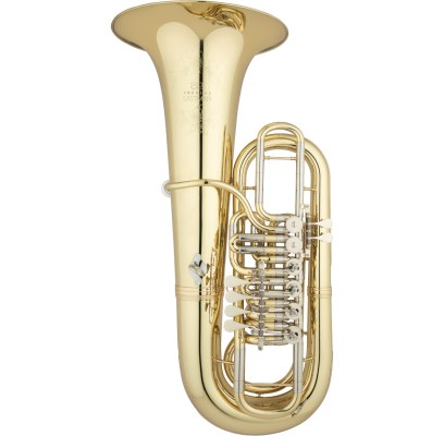Eastman Guitars - EBF866 F 4/4 Upright Tuba, 4 Right Hand Valves and 2 Left Hand Valves - Lacquered