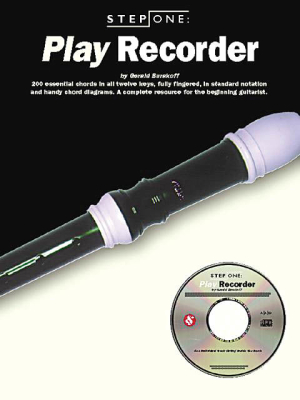 Music Sales - Step One: Play Recorder Burakoff Flte  bec Livre avec CD
