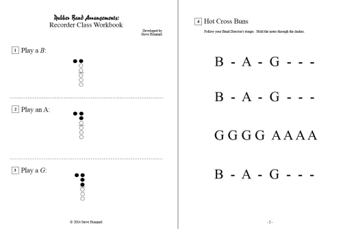 Recorder Class Workbook - Hommel - Recorder - Book/Audio Online