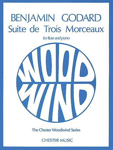 Suite De Trois Morceaux Op. 116 - Godard - Flute/Piano - Sheet Music