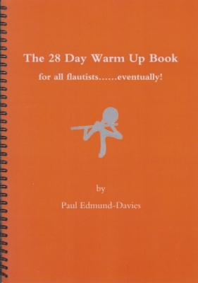 June Emerson Wind Music - The 28Day Warm Up Book Edmund-Davies Flte traversire Livre